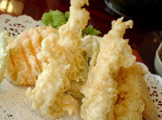 Benkay Japanese Restaurant(Nashville)にて、鶏天ぷら定食