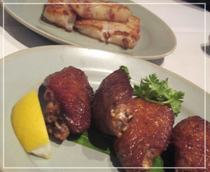 グランドハイアット東京「CHINAROOM」のオーダーブッフェ、脆皮鳳翅と生煎蘿白糕
