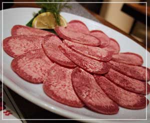 「牛兵衛 草庵 そごう千葉店」にて。牛ターン♪
