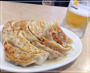船橋「栄華光」にて餃子&ビール!