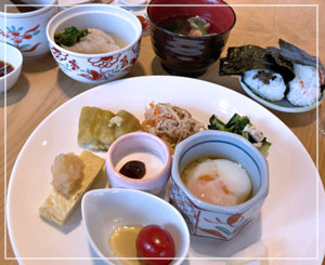 ウェスティン都ホテル京都の朝御飯。はー幸せ。